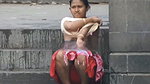 Sexy bhabhi wearing bra  show her boob