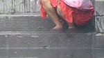 Sexy bhabhi wearing bra  show her boob