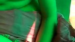 Sexy girl nipple press  finger