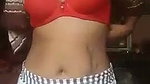 Sexy Nepali girl showing her soft boob