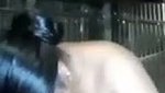 Village girl inserting powder bottle inside her pussy