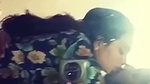 Beautiful Tamil Girlfriend Kissing Naked in Bed