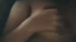 Beautiful Tamil Girlfriend Kissing Naked in Bed