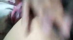 Aunty rubing her pussy