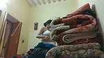 Aunty Changing dress  show huge boob