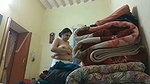 Aunty Changing dress  show huge boob