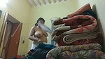 Aunty Changing dress  show huge boob