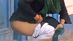 Aunty showing her ass  pissing
