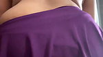 Aunty showing her boob  ass