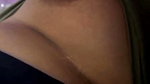 Aunty showing her huge boob