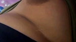 Aunty showing her huge boob