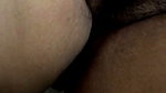 Aunty showing her huge boob