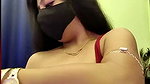 Beautiful bhabhi showing her sexy boob  enjoying
