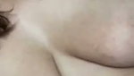 Beautiful girl showing her huge boob