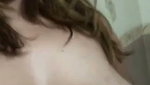 Beautiful girl showing her huge boob