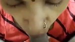 Beautiful slim bhabhi giving deeply Blowjob