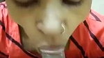 Beautiful slim bhabhi giving deeply Blowjob