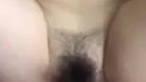 Boyfriend fuck his gf hairy pussy