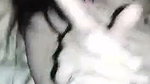 Boyfriend fucking his gf hard on bed