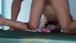 Boyfriend fucking his girlfriend hard