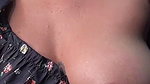Hot girl showing her big nipple