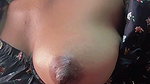 Hot girl showing her big nipple