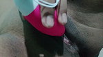 Hot lady showing her juice pussy