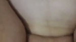 Husband inserting four finger inside mature aunty ass