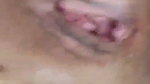 Husband inserting four finger inside mature aunty ass