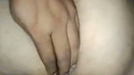Husband touching her wife ass