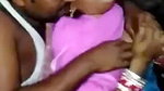 Jija boob pressing  showing