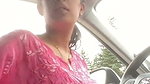 Mumbai girl showing her boob inside car