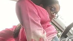 Mumbai girl showing her boob inside car