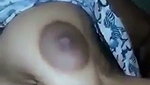 Sexy girl showing her pink pussy  boob