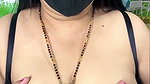 Telugu bhabhi showing her sexy boob