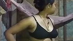 Village aunty showing her beauty  enjoying