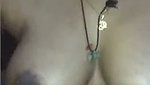 Village aunty showing her beauty  enjoying