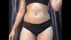 Your  muskan12 navel show lingerie show