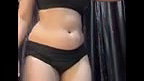 Your  muskan12 navel show lingerie show