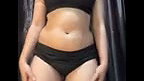Your  muskan12 navel show lingerie show