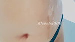 Beautiful aunty showing her boob