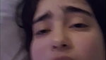 Horny cute girl orgasm reaction
