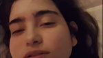 Horny cute girl orgasm reaction