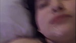 Horny cute girl orgasm reaction