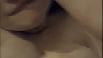 Horny cute girl orgasm reaction