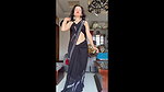 Vibu neha latest saree stripping blouse boobs sexy navel show