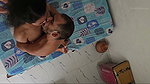 Boyfriend enjoying with girlfriend big sister