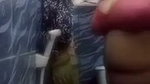 Beautiful aunty showing her nude body in bathroom