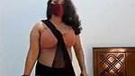 Beautiful bhabhi showing her huge boobs
