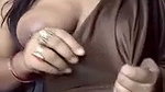 Bengali bhabhi showing her boob  pussy